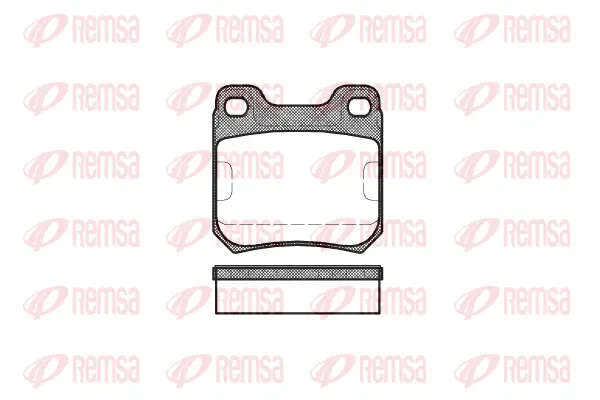 Brake Pad Set, disc brake (0239 40)