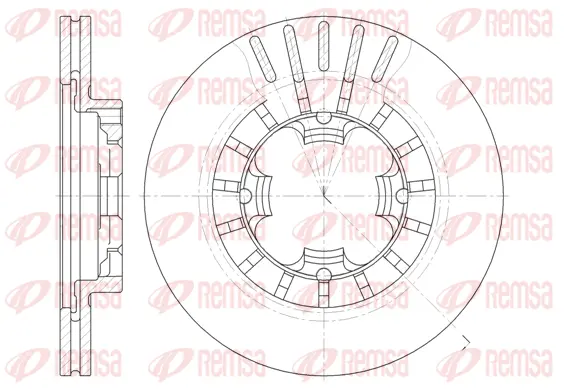 Brake Disc (61108 10)