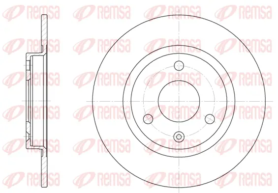 Brake Disc (6070 00)