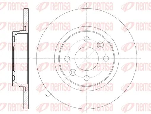 Brake Disc (6809 00)