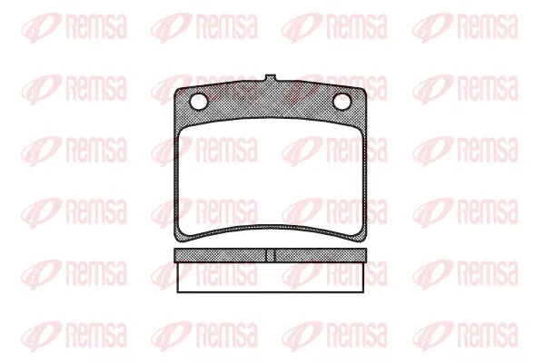 Brake Pad Set, disc brake (0095 20)