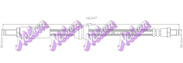 Brake Hose (H6347)