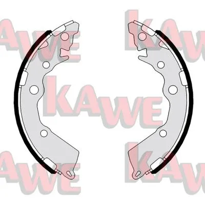 Brake Shoe Set (01167)