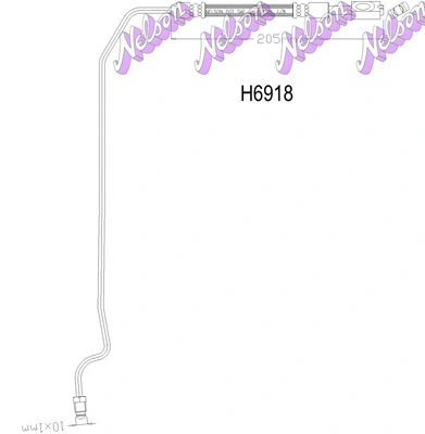 Brake Hose (H6918)