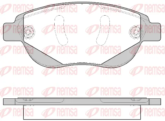 Brake Pad Set, disc brake (0841 40)