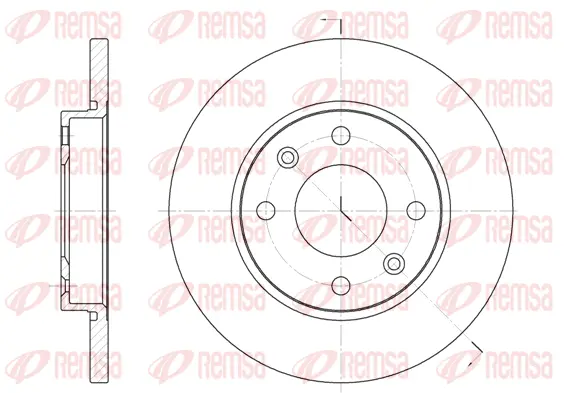 Brake Disc (6535 00)