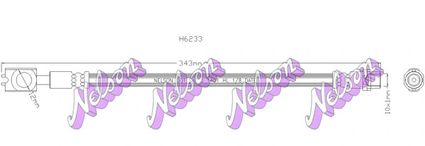 Brake Hose (H6233)