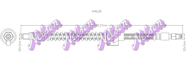 Brake Hose (H4618)