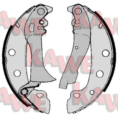 Brake Shoe Set (00720)