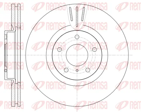Brake Disc (61086 10)
