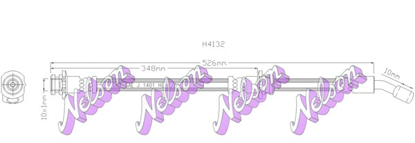 Brake Hose (H4132)