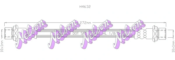 Brake Hose (H4632)