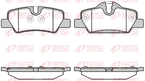Brake Pad Set, disc brake (1600 00)