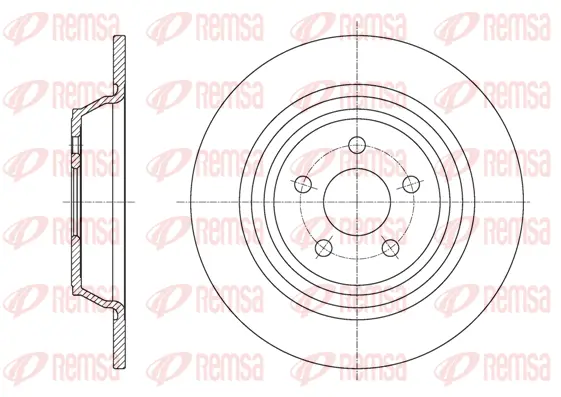 Brake Disc (61604 00)
