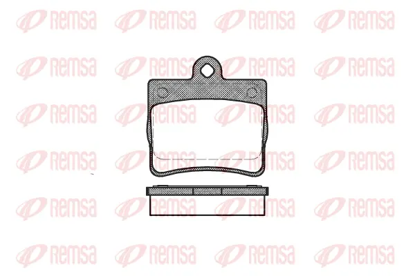Brake Pad Set, disc brake (0630 00)