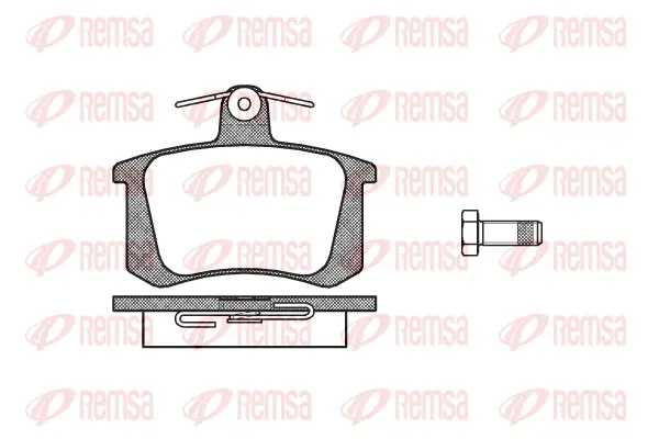 Brake Pad Set, disc brake (0135 20)