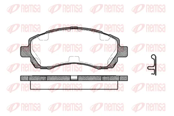 Brake Pad Set, disc brake (0647 02)