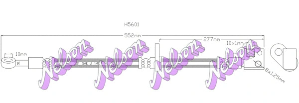 Brake Hose (H5601)