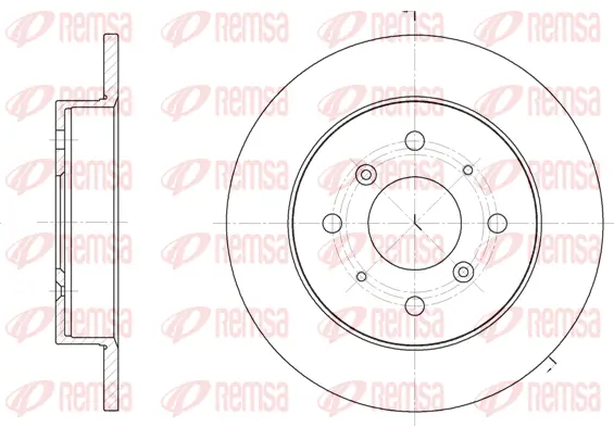 Brake Disc (6208 00)