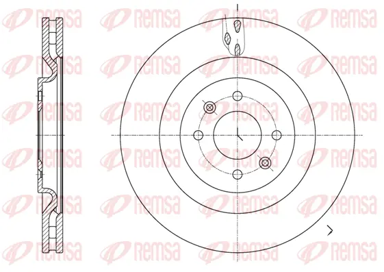 Brake Disc (61667 10)
