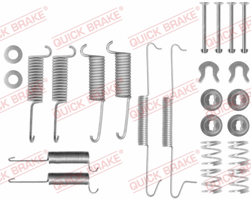 Accessory Kit, brake shoes (105-0571)