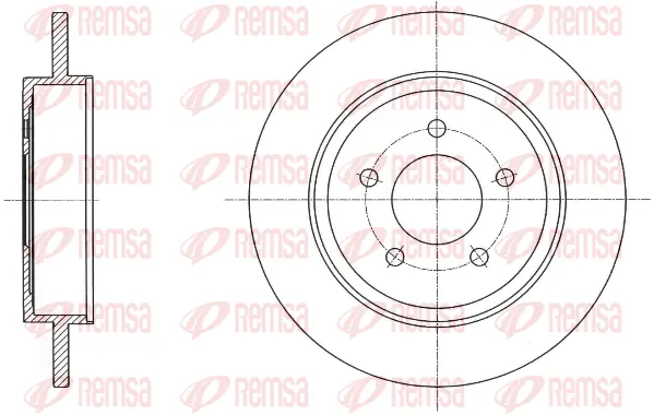 Brake Disc (61719 00)