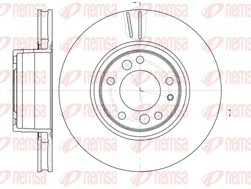 Brake Disc (6346 10)
