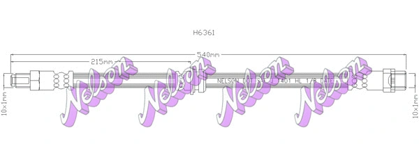 Brake Hose (H6361)