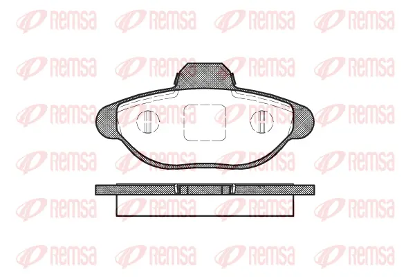 Brake Pad Set, disc brake (0414 10)