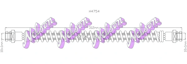 Brake Hose (H4754)