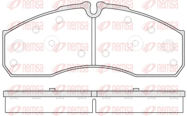 Brake Pad Set, disc brake (0651 30)