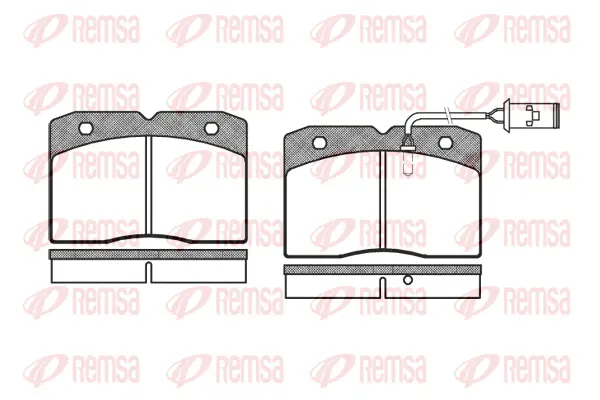 Brake Pad Set, disc brake (0211 22)