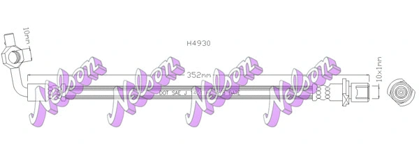 Brake Hose (H4930)