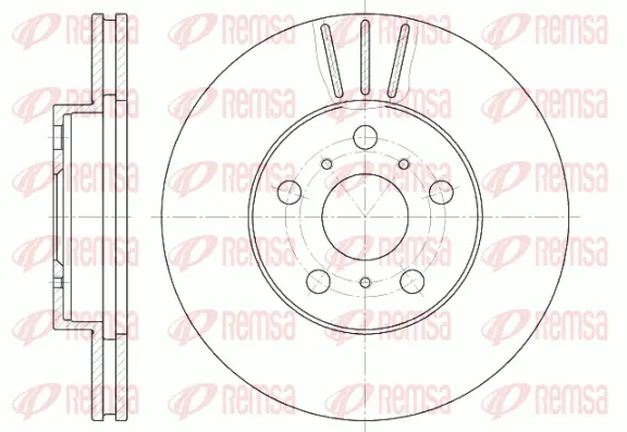 Brake Disc (6439 10)