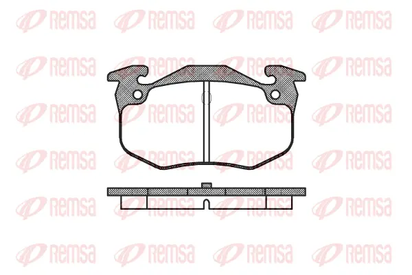 Brake Pad Set, disc brake (0144 60)