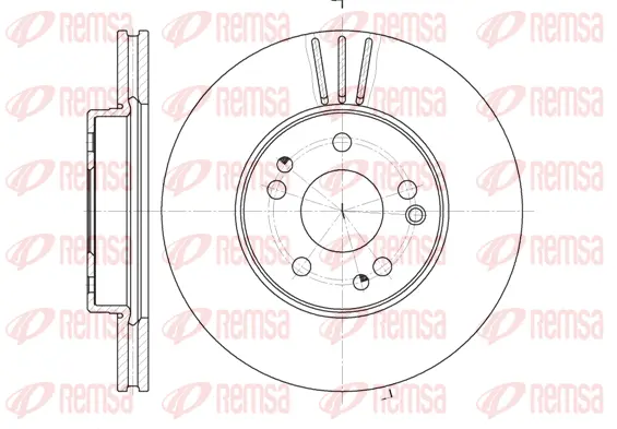 Brake Disc (6524 10)