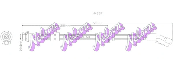 Brake Hose (H4287)