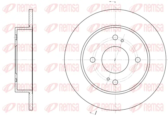Brake Disc (61978 00)