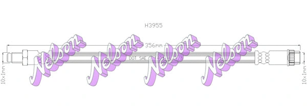Brake Hose (H3955)
