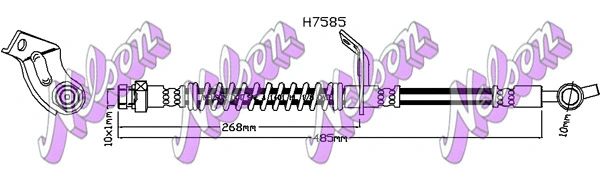 Brake Hose (H7585)