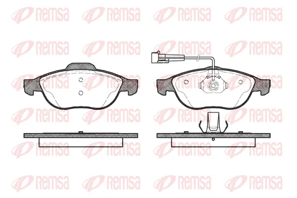 Brake Pad Set, disc brake (0660 02)
