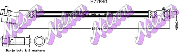 Brake Hose (H7784Q)