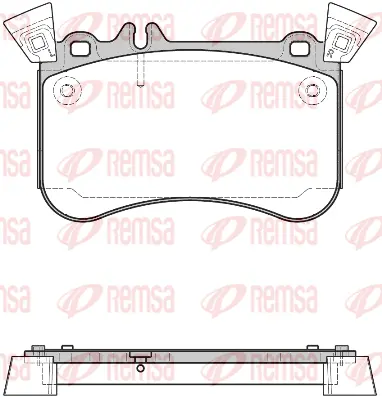 Brake Pad Set, disc brake (1465 10)