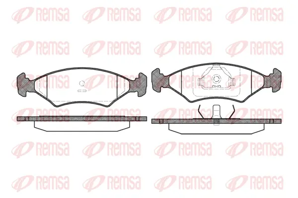 Brake Pad Set, disc brake (0119 15)