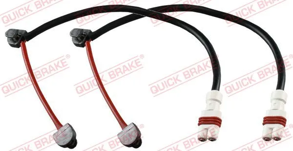 Warning Contact, brake pad wear (WS0334A)