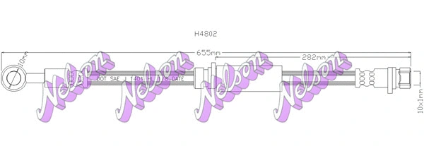 Brake Hose (H4802)