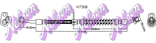 Brake Hose (H7318)