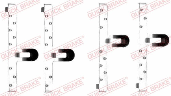 Accessory Kit, disc brake pad (109-1048)