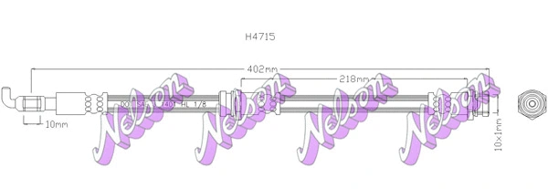 Brake Hose (H4715)