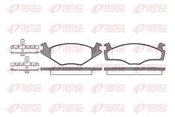 Brake Pad Set, disc brake (0171 00)